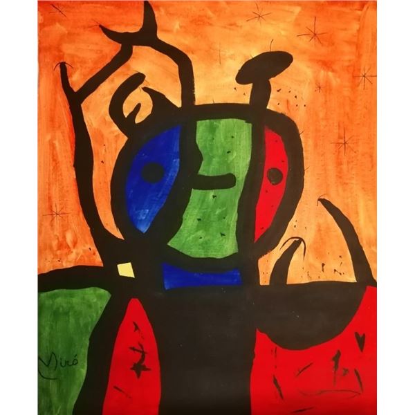 Joan Miró: Untitled painting.