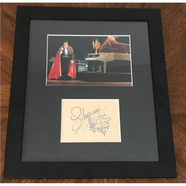 Liberace autograph (1919-1987).