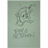 Image 1 : Disney Animator Floyd Norman signed sketch.