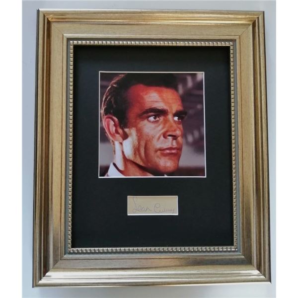 Sean Connery autograph (1930-2020).