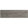 Image 2 : Napoleon Boneparte III signature (1808-1873).