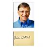 Image 1 : Bill Gates autograph (1955-).