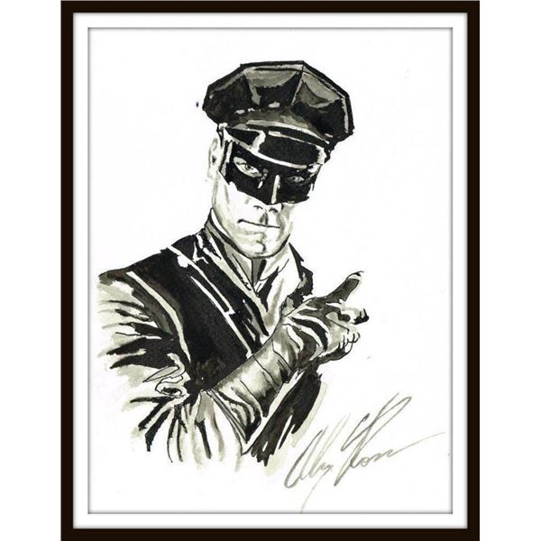 Alex Ross drawing of Kato. (1970-).