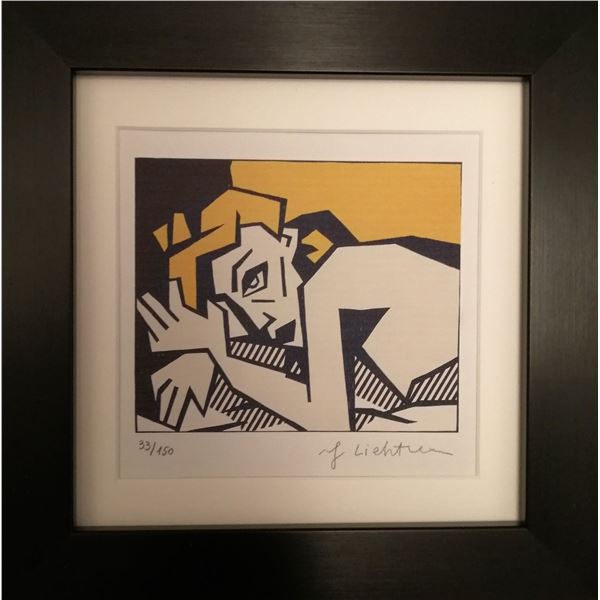 Roy Lichtenstein Lithograph.