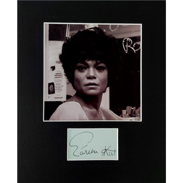 Eartha Kitt autograph (1927-2008).