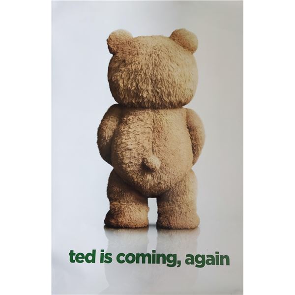 TED IS COMING AGAIN POSTER.