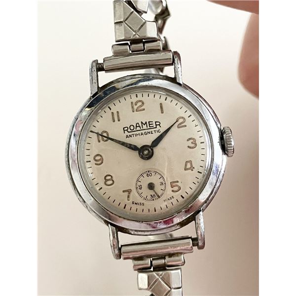 Roamer Antimagnetic Swiss Made Ladies Mechanical Watch Vintage 5407