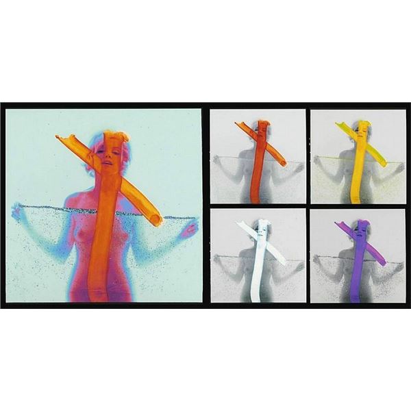 Bert Stern: Marilyn Monroe The Crucifix II Jeweled with crystals collection.