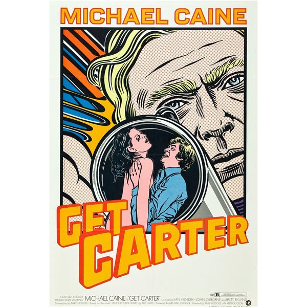 GET CARTER (MGM, 1971) INTERNATIONAL ONE SHEET.