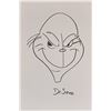 Image 1 : Theodor Seuss Geisel - Drawing of 'The Grinch'.