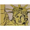 Image 1 : Andy Warhol - Statue of Liberty drawing.