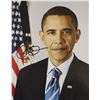 Image 1 : President Barrack Obama signed photo.