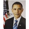 Image 1 : PRESIDENT BARRACK OBAMA SIGNED PHOTO.