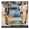 Image 1 : George Harrison Signed Thirty-Three & 1/3 LP Vinyl Record.