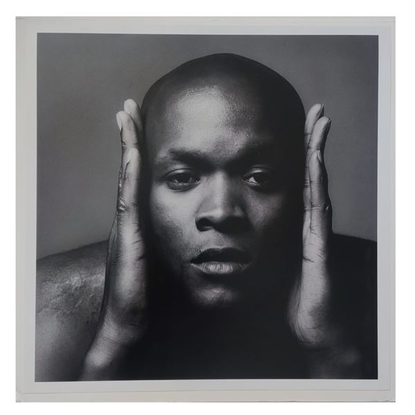 Photographer: Robert Mapplethorpe signed Donald Cann photograoh.