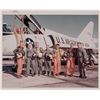 Image 1 : Mercury Seven: An Original NASA "Red Number" Colour Photo of the Nation's First Group of Astronauts.