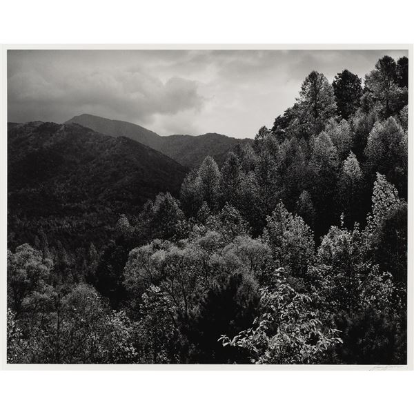 Photographer: Ansel Adams - Mt. LeConte, Autumn, Great Smokey Mountain National Park,