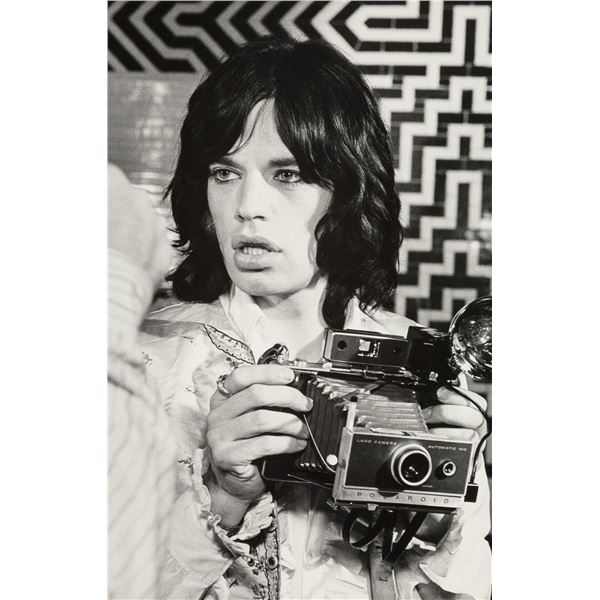 Photographer: Baron Wolman - Mick Jagger, London 1968.