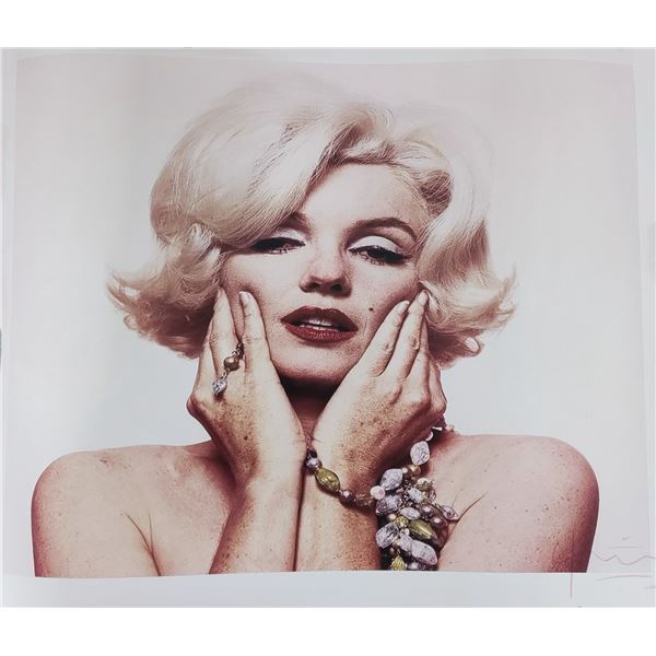 Bert Stern - Marilyn Monroe, The last sitting hands on neck. (1962).