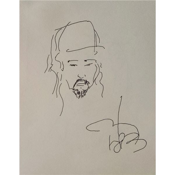 Johnny Depp self portrait