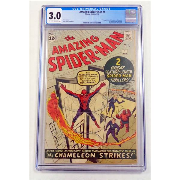 The Amazing Spiderman  #1 CGC 3.0