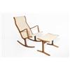 Image 1 : Japanese Modern Rocker with ottoman, Japan 1966