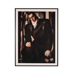 Tamara De Lempicka "Unfinished portrait" of Tadeusz de Lempicki