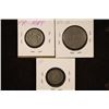 Image 2 : 3 SILVER SWEDEN COINS: 1961-10 ORE, 1946-25 ORE &