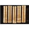 Image 1 : 5 ROLLS OF BRILLIANT UNC 1971-D LINCOLN CENTS