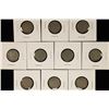 Image 1 : 10 ASSORTED LIBERTY "V" NICKELS: 1890, 1892, 1901,