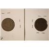 Image 2 : 1862 & 1863 INDIAN HEAD CENT