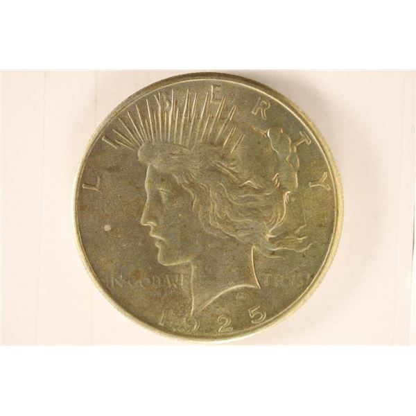 1925 PEACE SILVER DOLLAR UNC