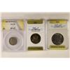 Image 1 : 3 ASSORTED COINS: 1907 LIBERTY "V" NICKEL ANACS VG