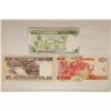 Image 2 : 3-BANK OF ZAMBIA NOTES 2 KWACHA, 5 KWACHA AND