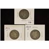 Image 1 : 1902, 1906-D & 1907-O BARBER QUARTERS