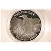 Image 1 : 1988 NEW ZEALAND PROOF SILVER DOLLAR YELLOW