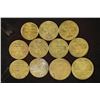 Image 2 : 11 BRASS VINTAGE TOKENS THE DESERT INN CHICAGO