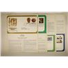 Image 2 : 4-1ST DAY COVERS ON DESCRIPTION CARDS WITH HOLES