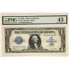 Image 1 : 1923 $1 US SILVER CERTIFICATE PMG 45 CHOICE EF