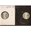 Image 2 : 1942-P & 1942-D BRILLIANT UNC MERCURY DIMES