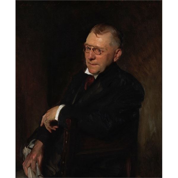 Sargent - Portrait of James Whitcomb Riley