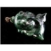 Image 1 : Chinese Green Spinach Jadeite Carved Fish Pendant