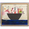 Image 2 : American Oil on Canvas Framed Signed Philip Guston