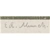 Image 3 : Norwegian Etching Hand Signed in Pencil Ed Munch