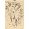 Image 1 : Spanish Ink "GALLERY ART" Signed Picasso 7.10.34