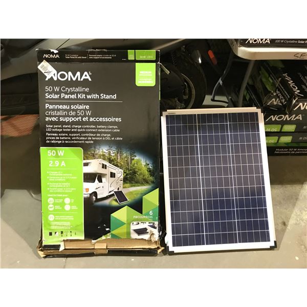 Amophus Solar Module NOMA MODULAR 50W AMORPHOUS SOLAR PANEL KIT