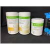 Image 2 : ASSORTED HERBALIFE NUTRITION PRODUCTS INCLUDING; 2 BANANA CARAMEL MEAL REPLACEMENT TUBS (750G),