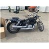 Image 2 : HONDA MOTORCYCLE FOR PARTS OR REPAIR, NO KEYS, NO REGISTRATION WITH BOX OF PARTS