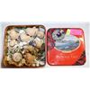 Image 1 : TIN OF SEA SHELLS