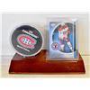 Image 1 : NHL HOCKEY PK SUBBAN ROOKIE CARD AND PUCK